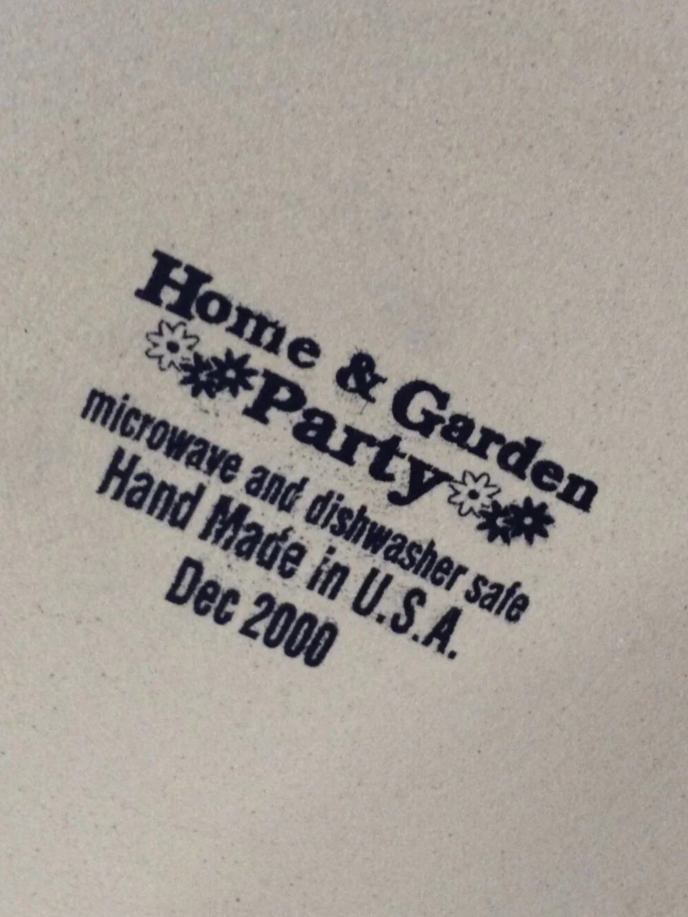 VTG 2000 Home & Garden Party Stoneware Pottery Birdhouse Jar Cabincore Cookies